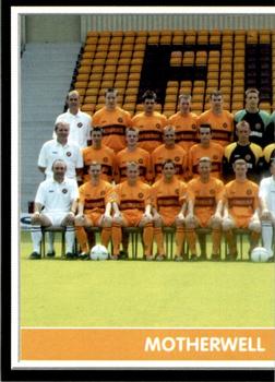 2003-04 Panini Scottish Premier League #307 Motherwell Team Group Front