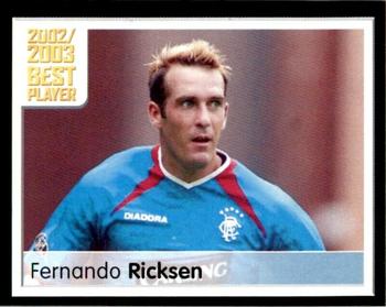2003-04 Panini Scottish Premier League #404 Fernando Ricksen Front