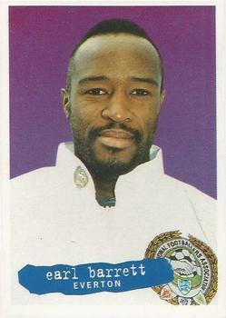 1996-97 Panini The Official PFA Collection #16 Earl Barrett Front