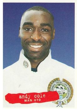 1996-97 Panini The Official PFA Collection #55 Andy Cole Front