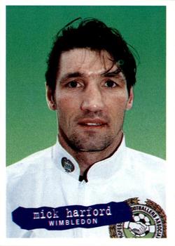 1996-97 Panini The Official PFA Collection #108 Mick Harford Front