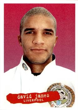 1996-97 Panini The Official PFA Collection #127 David James Front