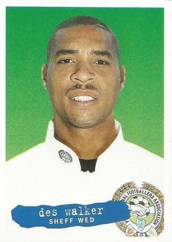 1996-97 Panini The Official PFA Collection #260 Des Walker Front