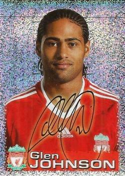 2009-10 Liverpool F.C. Official Sticker Collection #15 Glen Johnson Front