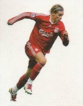 2009-10 Liverpool F.C. Official Sticker Collection #35 Fernando Torres Front