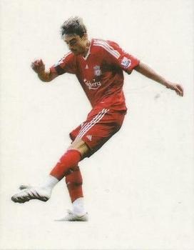 2009-10 Liverpool F.C. Official Sticker Collection #47 Albert Riera Front