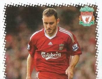 2009-10 Liverpool F.C. Official Sticker Collection #49 Fabio Aurelio Front