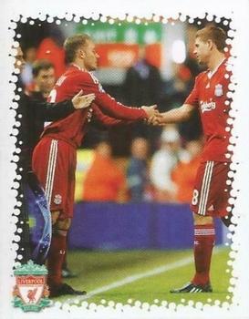 2009-10 Liverpool F.C. Official Sticker Collection #52 Fabio Aurelio Front