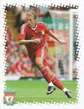 2009-10 Liverpool F.C. Official Sticker Collection #62 Lucas Leiva Front