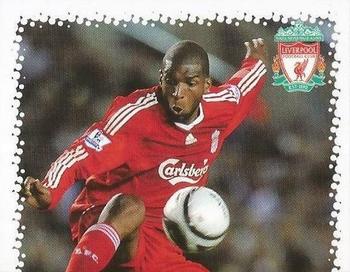 2009-10 Liverpool F.C. Official Sticker Collection #85 Ryan Babel Front