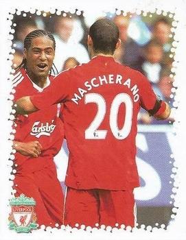 2009-10 Liverpool F.C. Official Sticker Collection #94 Javier Mascherano Front