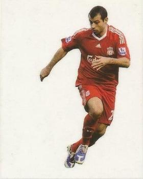 2009-10 Liverpool F.C. Official Sticker Collection #95 Javier Mascherano Front