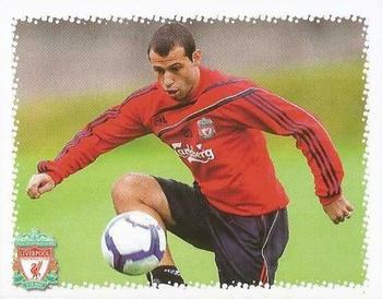 2009-10 Liverpool F.C. Official Sticker Collection #96 Javier Mascherano Front