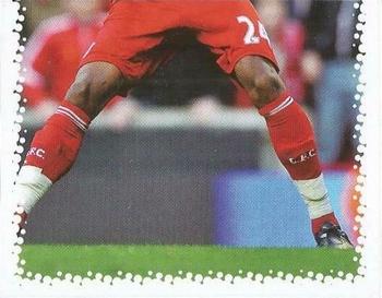 2009-10 Liverpool F.C. Official Sticker Collection #129 David Ngog Front