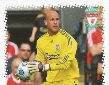 2009-10 Liverpool F.C. Official Sticker Collection #133 Pepe Reina Front