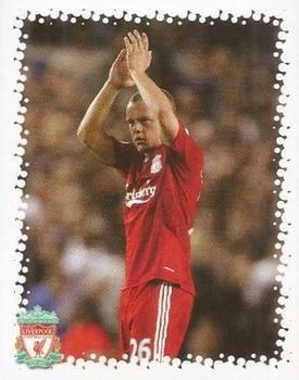 2009-10 Liverpool F.C. Official Sticker Collection #142 Jay Spearing Front