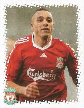 2009-10 Liverpool F.C. Official Sticker Collection #148 Nabil El Zhar Front