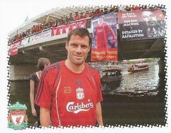 2009-10 Liverpool F.C. Official Sticker Collection #179 Jamie Carragher Front