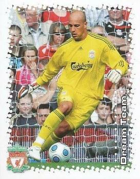 2009-10 Liverpool F.C. Official Sticker Collection #202 Pepe Reina Front