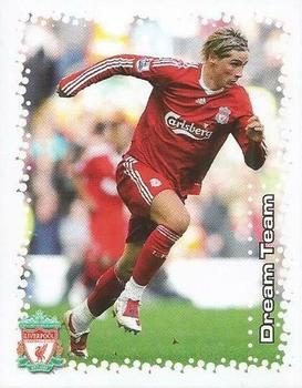 2009-10 Liverpool F.C. Official Sticker Collection #211 Fernando Torres Front