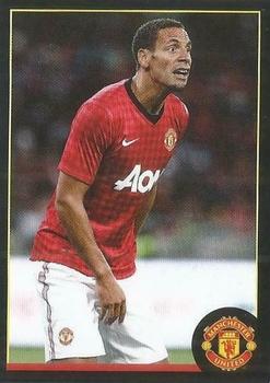 2012-13 Panini Manchester United Official Sticker Collection #44 Rio Ferdinand Front