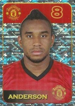 2012-13 Panini Manchester United Official Sticker Collection #61 Anderson Front
