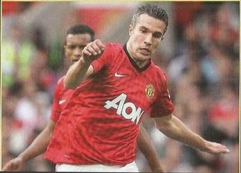 2012-13 Panini Manchester United Official Sticker Collection #112 Robin van Persie Front