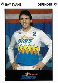 1983-84 Pierce County Credit Unions Tacoma Stars #11 Ray Evans Front