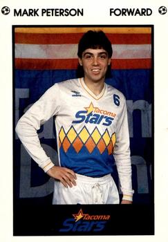 1983-84 Pierce County Credit Unions Tacoma Stars #3 Mark Peterson Front