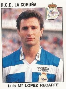1993-94 Panini Fútbol Estrellas de la Liga #108 Luis Maria Lopez Rekarte Front