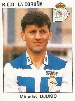 1993-94 Panini Fútbol Estrellas de la Liga #111 Miroslav Djukic Front