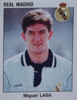 1993-94 Panini Fútbol Estrellas de la Liga #164 Miguel Lasa Front