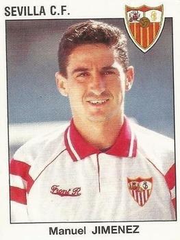 1993-94 Panini Fútbol Estrellas de la Liga #249 Manuel Jimenez Front