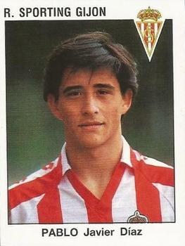 1993-94 Panini Fútbol Estrellas de la Liga #282 Pablo Javier Díaz Front