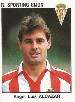 1993-94 Panini Fútbol Estrellas de la Liga #283 Ángel Luis Alcazar Front