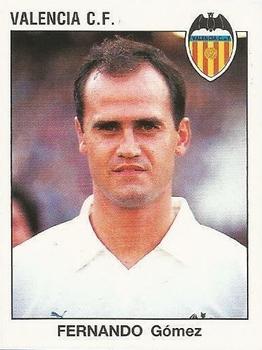 1993-94 Panini Fútbol Estrellas de la Liga #321 Fernando Gomez Front