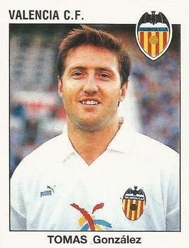 1993-94 Panini Fútbol Estrellas de la Liga #322 Tomas Gonzalez Front