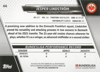 2021-22 Topps Bundesliga #66 Jesper Lindström Back