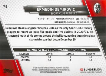 2021-22 Topps Bundesliga #79 Ermedin Demirovic Back