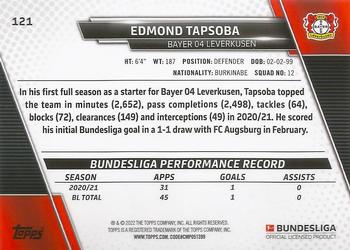 2021-22 Topps Bundesliga #121 Edmond Tapsoba Back
