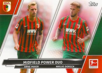 2021-22 Topps Bundesliga #200 Arne Maier / Niklas Dorsch Front