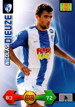 2010 Panini Adrenalyn XL FOOT #NNO Nicolas Dieuze Front