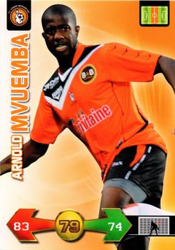 2010 Panini Adrenalyn XL FOOT #NNO Arnold Mvuemba Front