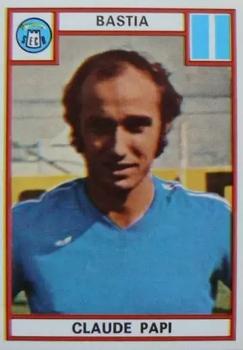 1975-76 Panini Football 76 (France) #33 Claude Papi Front