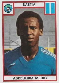 1975-76 Panini Football 76 (France) #34 Abdelkrim Merry Front