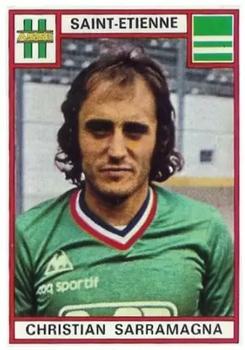 1975-76 Panini Football 76 (France) #276 Christian Sarramagna Front