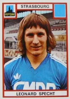 1975-76 Panini Football 76 (France) #299 Leonard Specht Front
