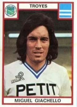 1975-76 Panini Football 76 (France) #323 Miguel Giachello Front