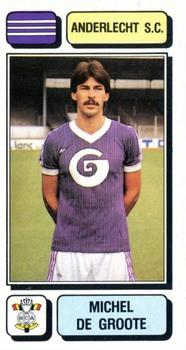 1982-83 Panini Football 83 (Belgium) #12 Michel De Groote Front