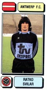 1982-83 Panini Football 83 (Belgium) #26 Ratko Svilar Front